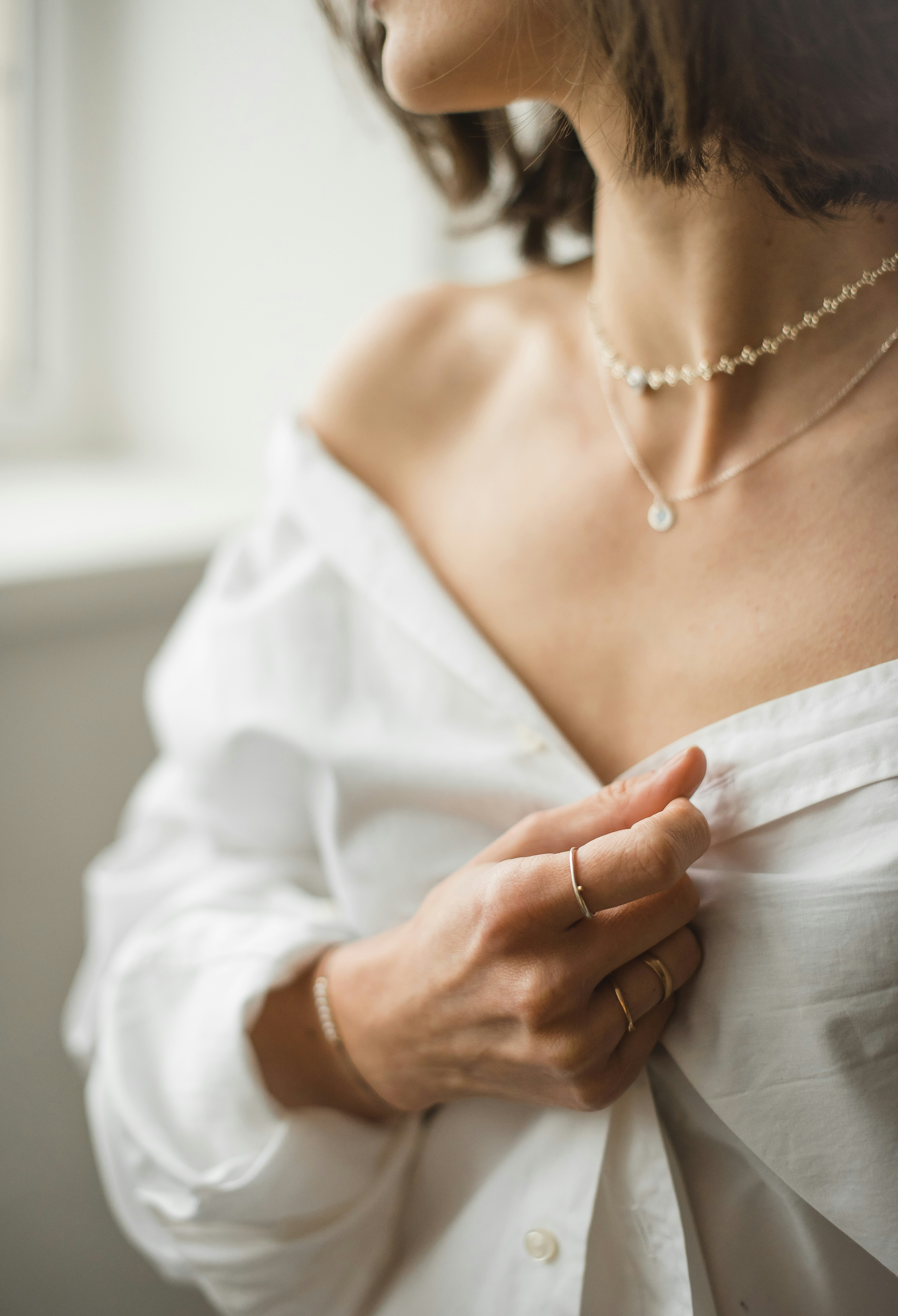 Editorial full-width jewelry feature
